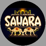 Sahara Logo Black Round