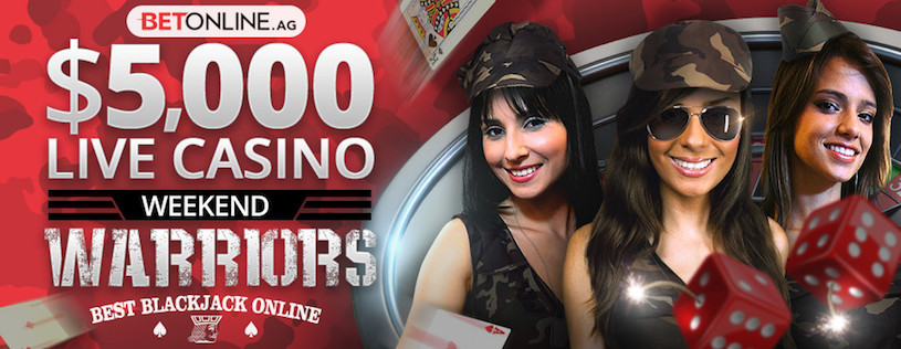 BetOnline Live Blackjack Weekend Warriors